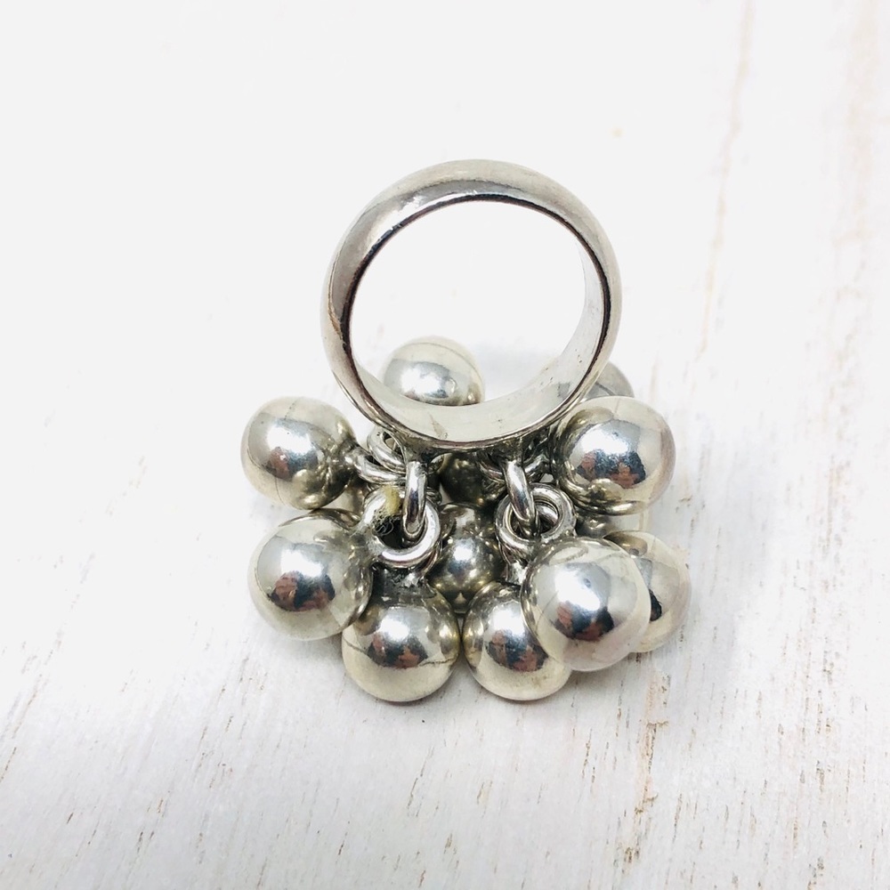 Sterling Silver baubles ring, 24.5g - Picture 4 of 9
